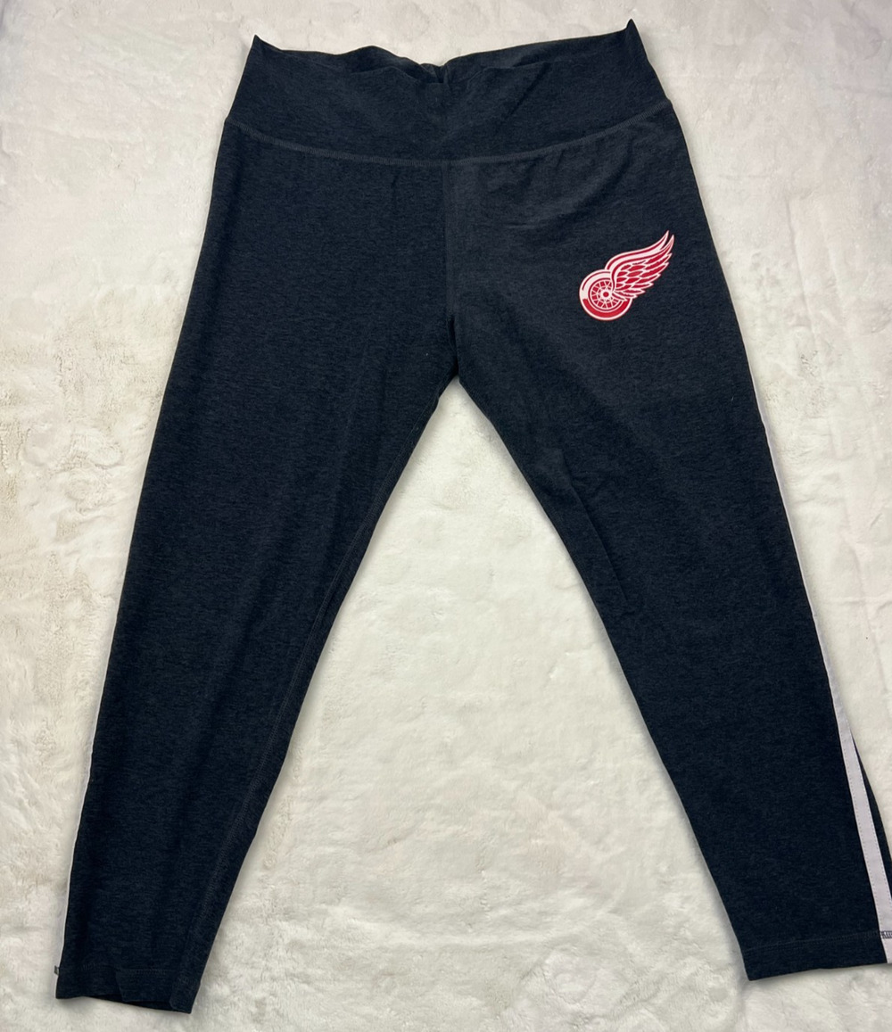 Detroit Red Wings Leggings Women’s XXL Concepts Sport Gray NHL Hockey Pants